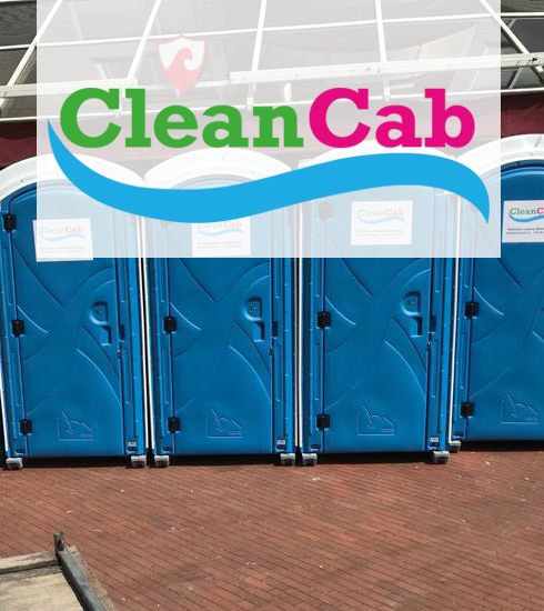 Cleancab Mobiele Toiletten verhuur live met 21QUBZ!